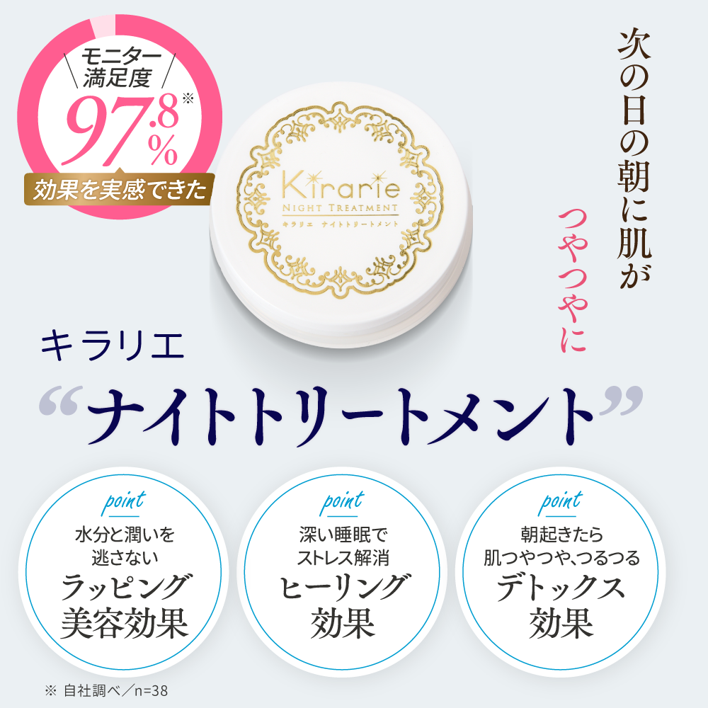 【2ヶ月毎定期便】キラリエ ナイトトリートメント